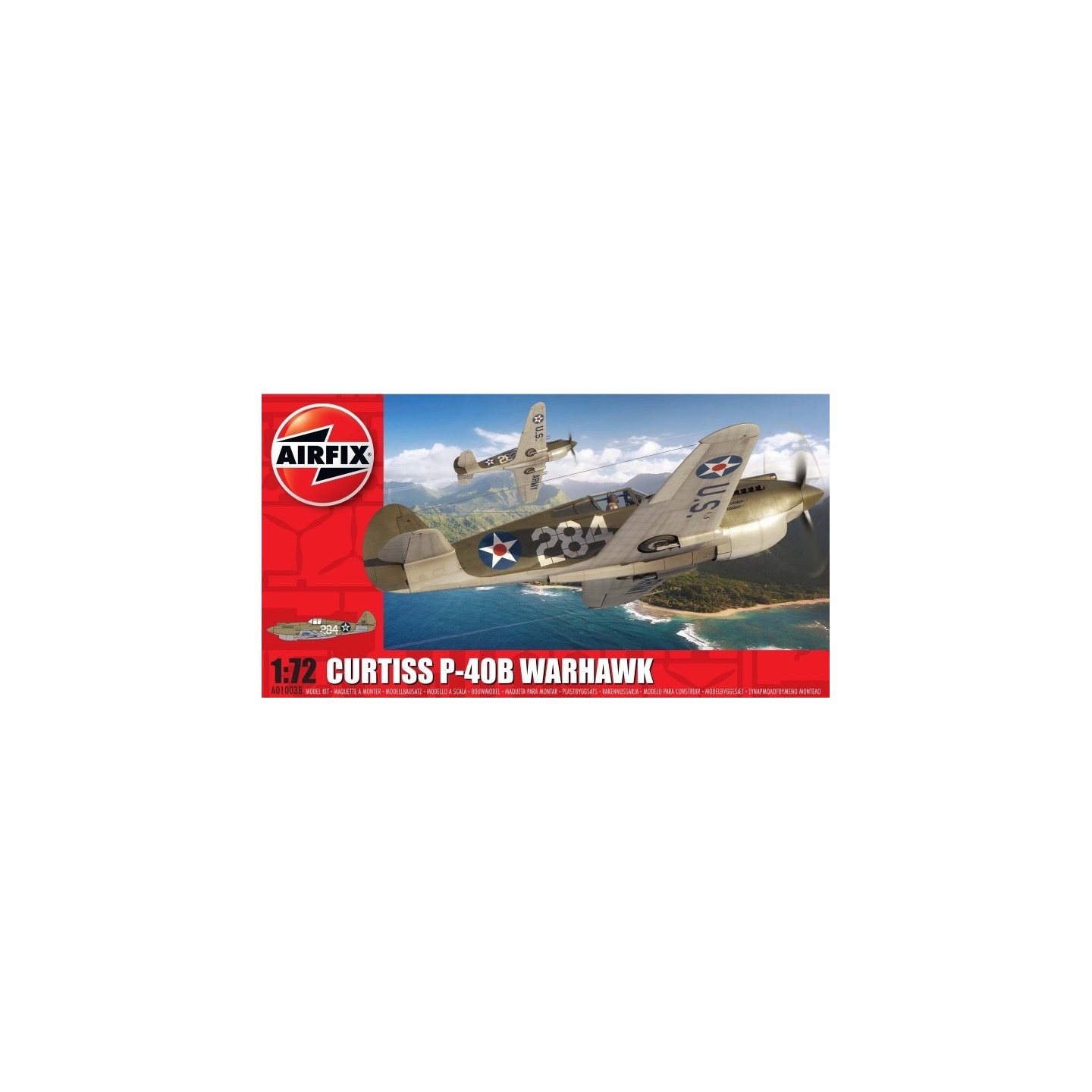 CURTISS P-40B WARHAWK AIRFIX 1/72