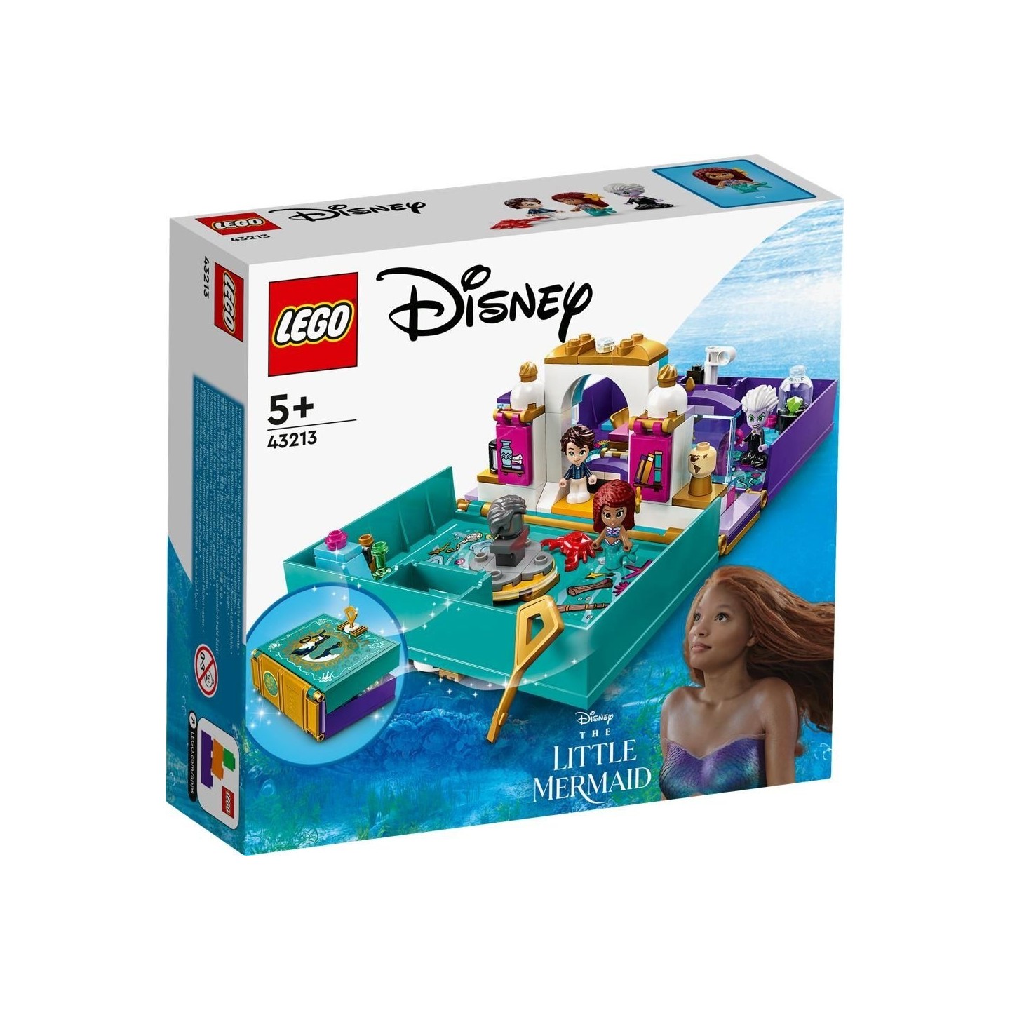 LIBRO DE LA SIRENITA LEGO 43213