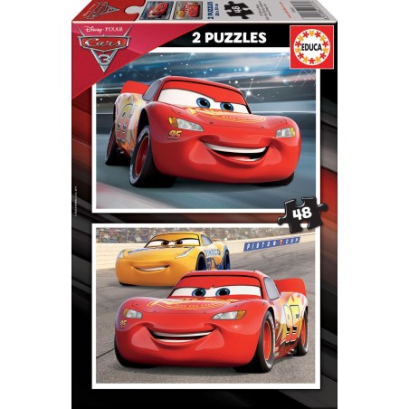 PUZZLE CARS 2X48 EDUCA 17177