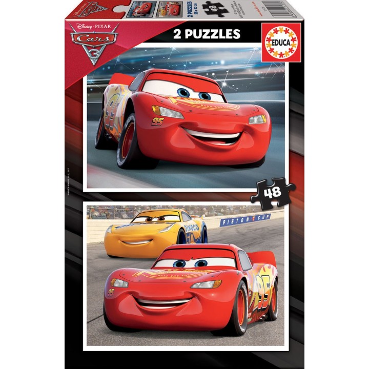 PUZZLE CARS 2X48 EDUCA 17177