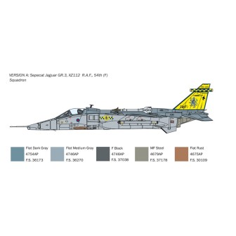 JAGUAR GR.1/GR.3 R.A.F ITALERI 1/72