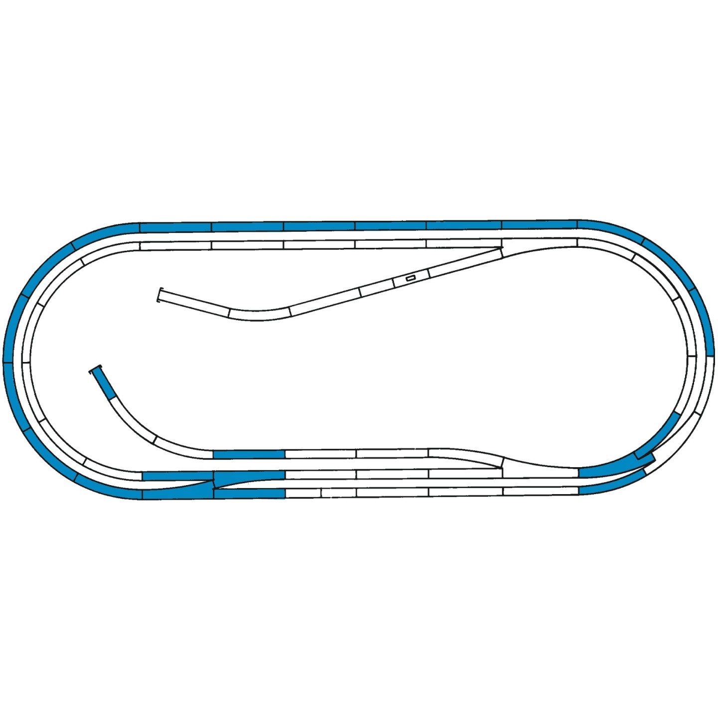 SET VIAS D ROCO 42012 ESCALA  H0