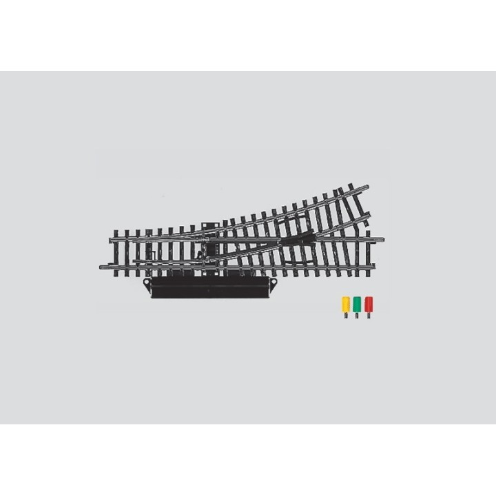 DESVIO ELECTRICO IZQUIERDA MARKLIN K 2262 ESCALA H0
