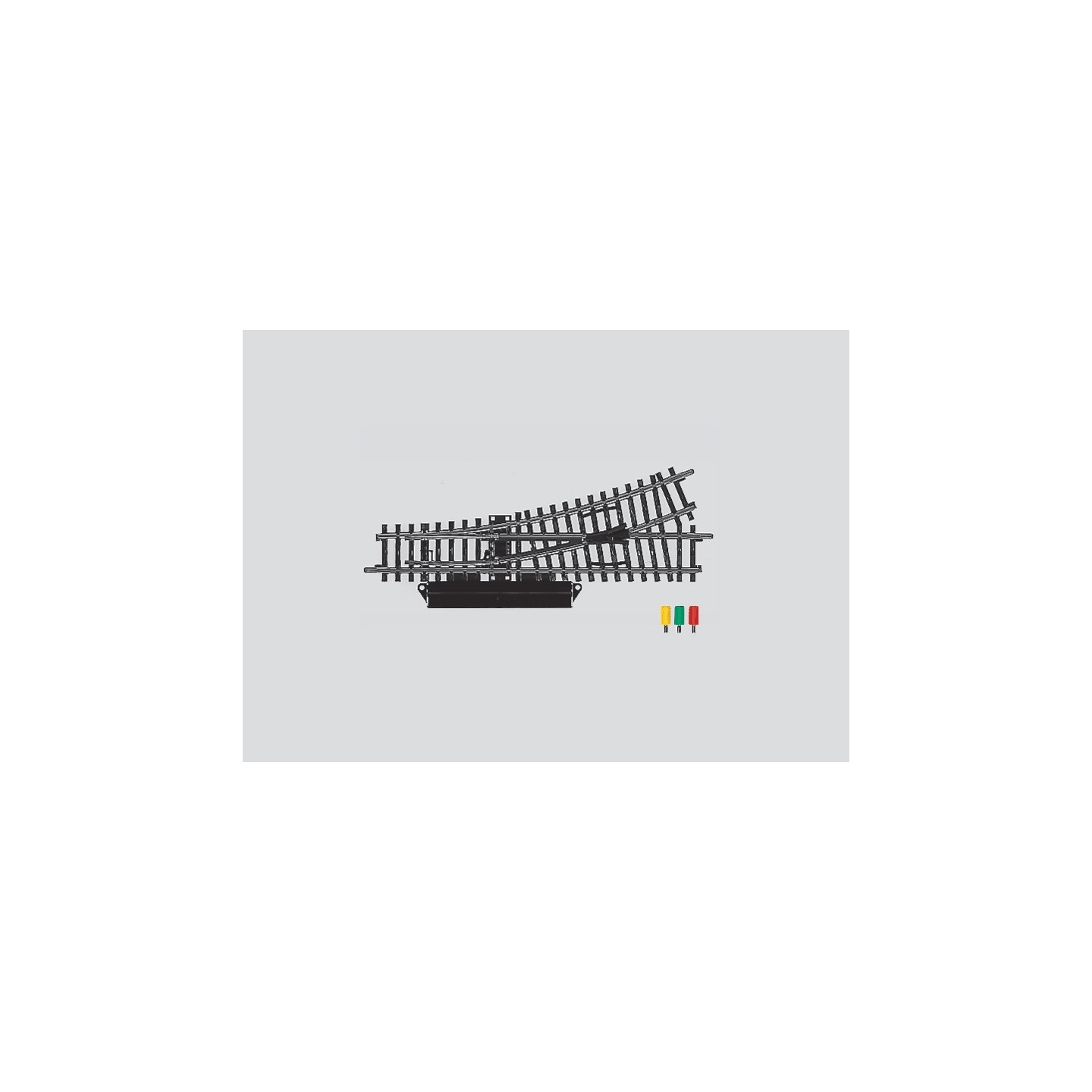 DESVIO ELECTRICO IZQUIERDA MARKLIN K 2262 ESCALA H0