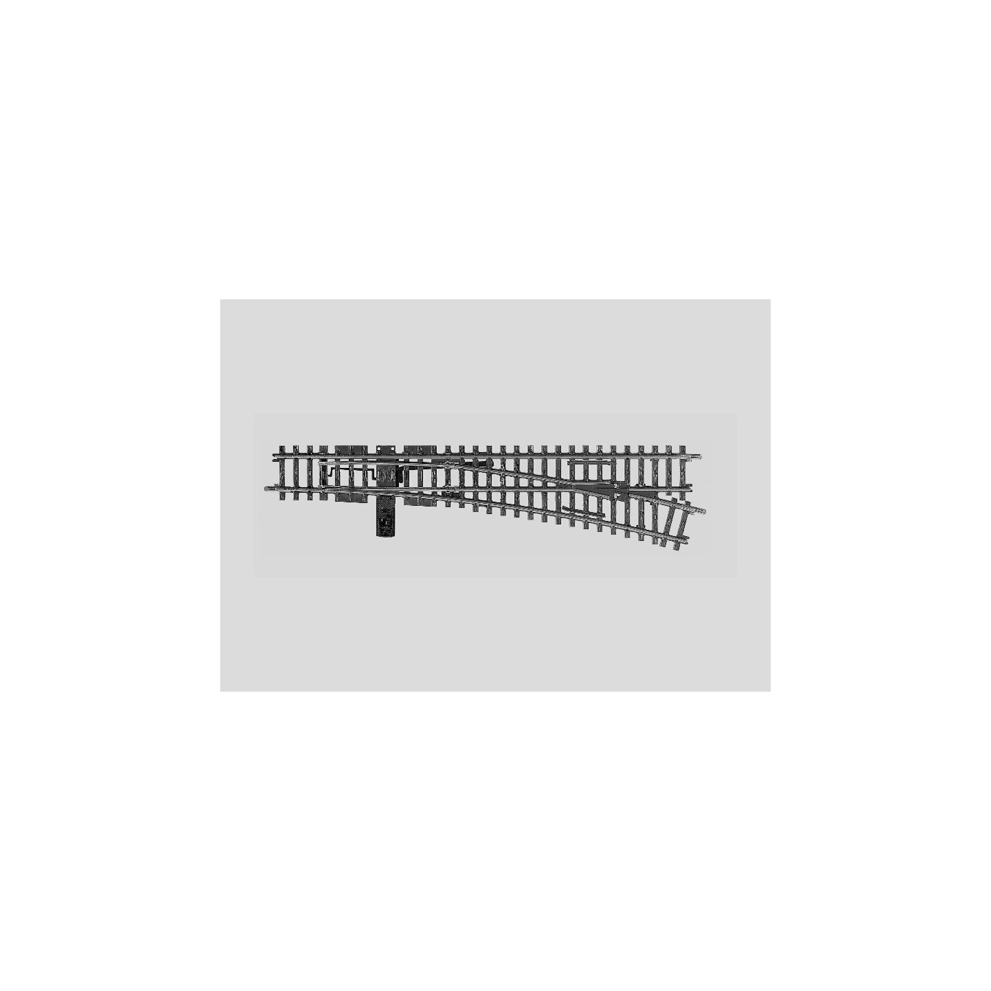 DESVIO DERECHA MANUAL MARKLIN K 22716 ESCALA H0