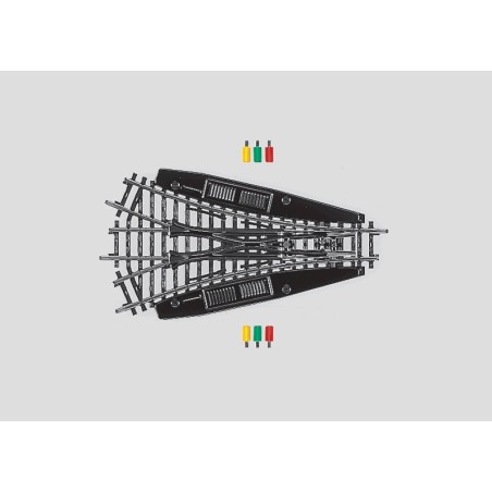DESVIO TRIPLE R 424,6 mm MARKLIN 2270 ESCALA  H0