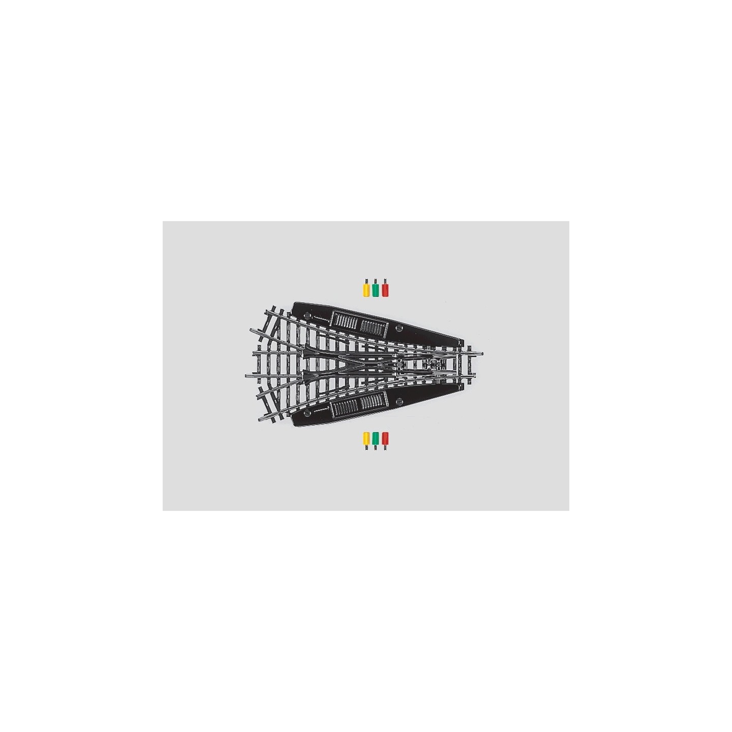 DESVIO TRIPLE R 424,6 mm MARKLIN 2270 ESCALA  H0