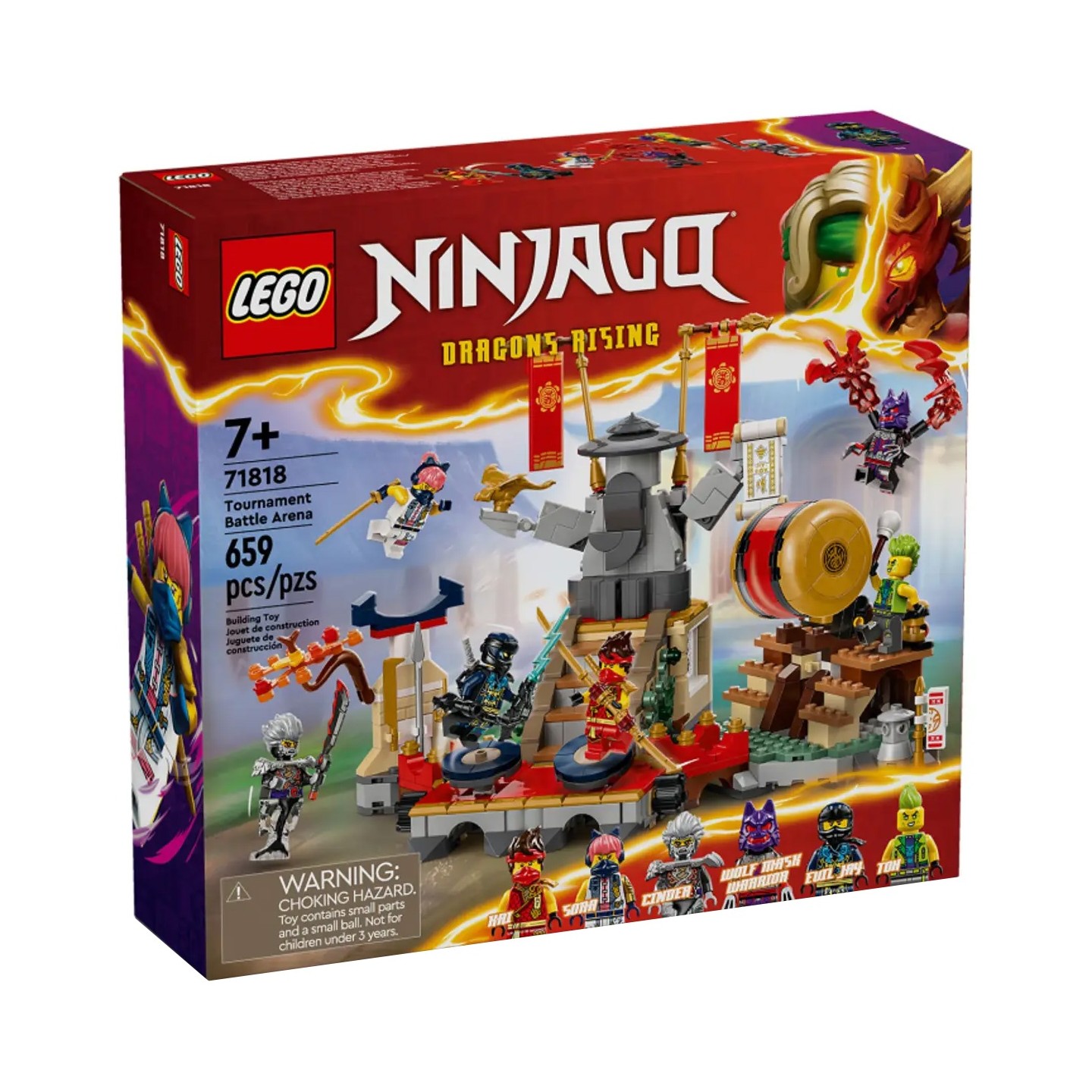 ARENA DE BATALLA NINJAGO LEGO 71818
