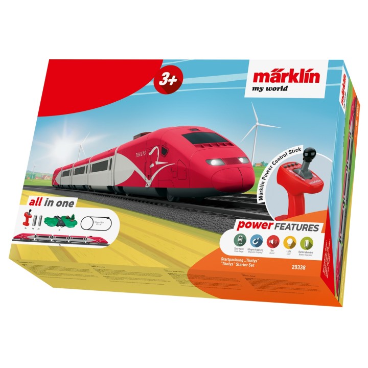 SET INICIO TREN THALYS MARKLIN MY WORLD 29338