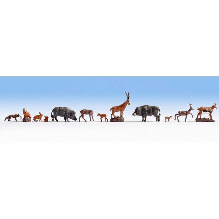 ANIMALES SALVAJES NOCH 36745 ESCALA  N