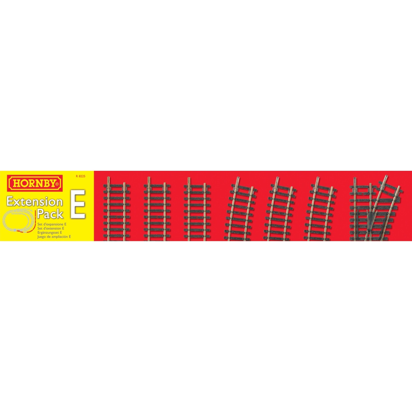 EXTENSION DE VIAS PACK E HORNBY R8225 ESCALA  H0