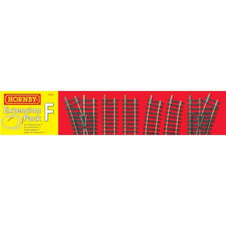 EXTENSION DE VIAS PACK F HORNBY R8226 ESCALA  H0