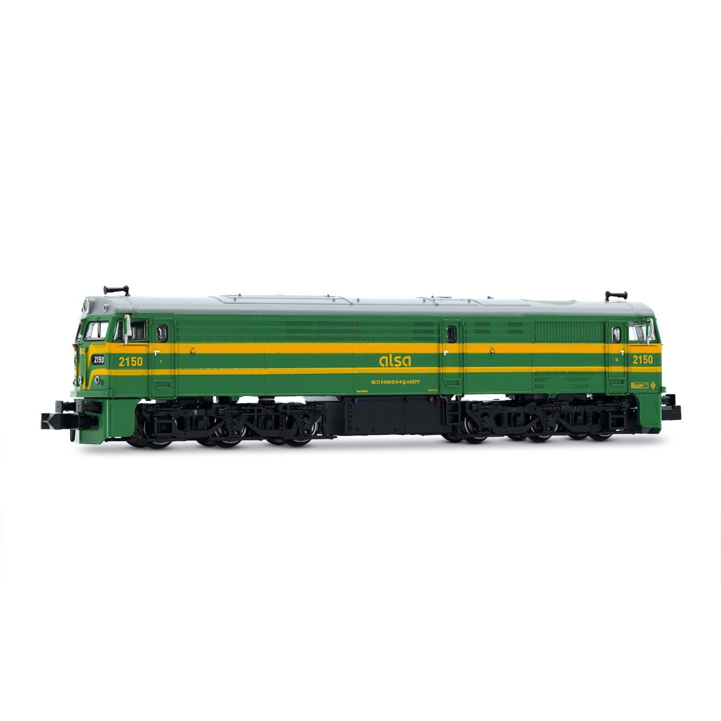 LOCOMOTORA DIESEL 2150 ALSA" CON SONIDO ARNOLD HN2634S ESCALA N"