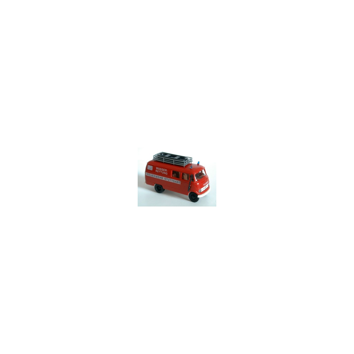MERCEDES L 316 BOMBEROS WASSERRETTUNG STUTGART BREKINA 36150 ESCALA 1/87