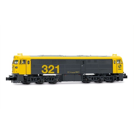 LOCOMOTORA DIESEL 321 TAXI" RENFE ARNOLD HN2632 ESCALA N"