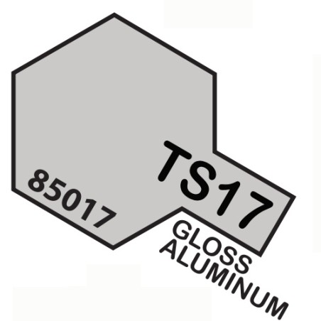 SPRAY ALUMINIO BRILLANTRE TS-17 TAMIYA 85017