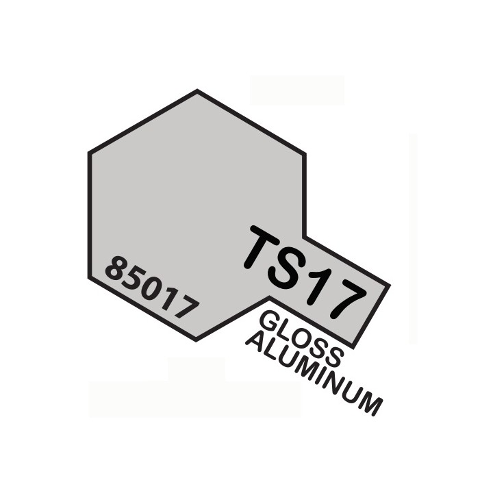 SPRAY ALUMINIO BRILLANTRE TS-17 TAMIYA 85017