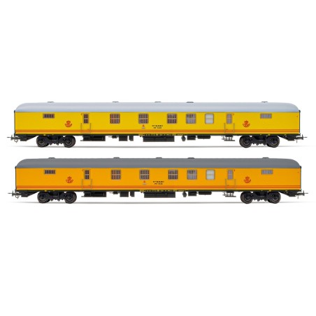 SET 2 FURGONES POSTALES CORREOS, RENFE ELECTROTREN HE4021 ESCALA H0