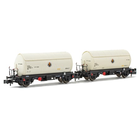 SET 2 VAGONES CISTERNA RENFE BUTANO S.A." ARNOLD HN6475 ESCALA N"