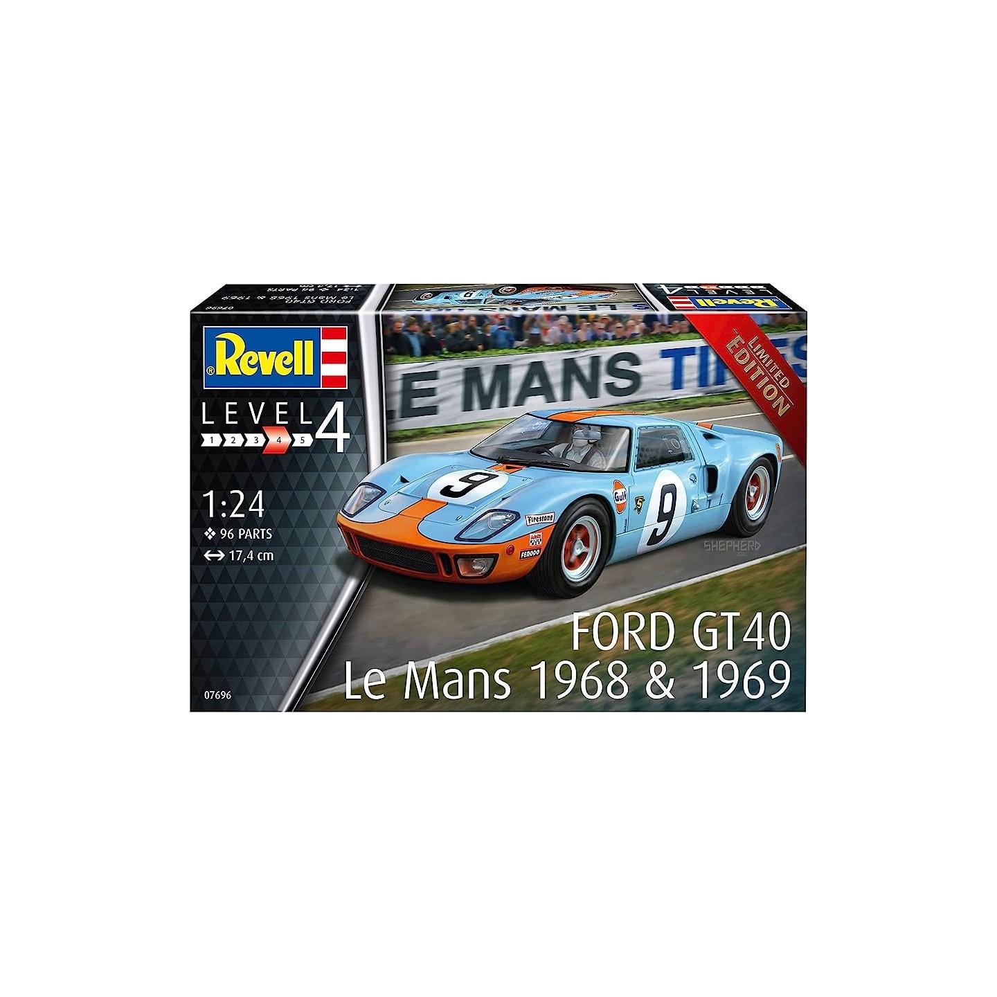 FORD GT40 LE MANS 1968 REVELL 1/24