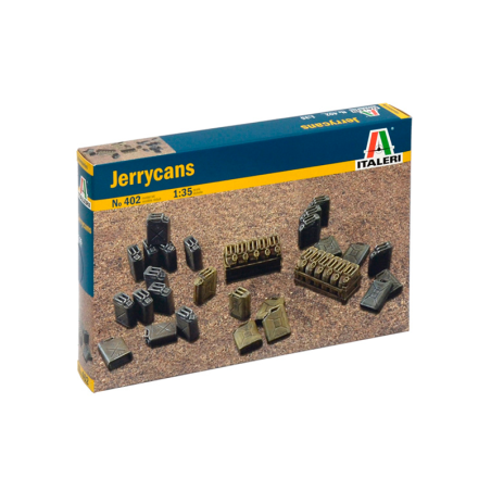 GARRAFAS Y BIDONES ITALERI 402 ESCALA 1/35
