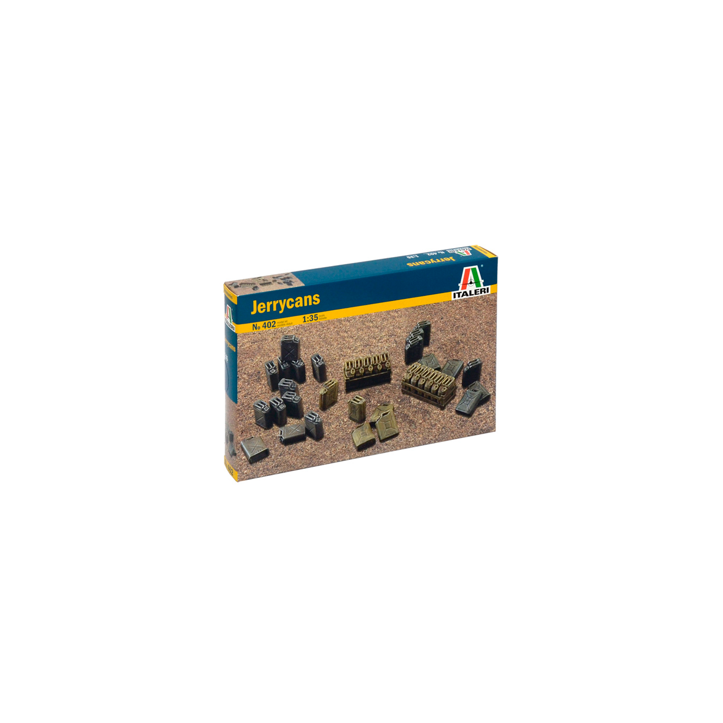 GARRAFAS Y BIDONES ITALERI 402 ESCALA 1/35