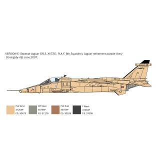 JAGUAR GR.1/GR.3 R.A.F ITALERI 1/72