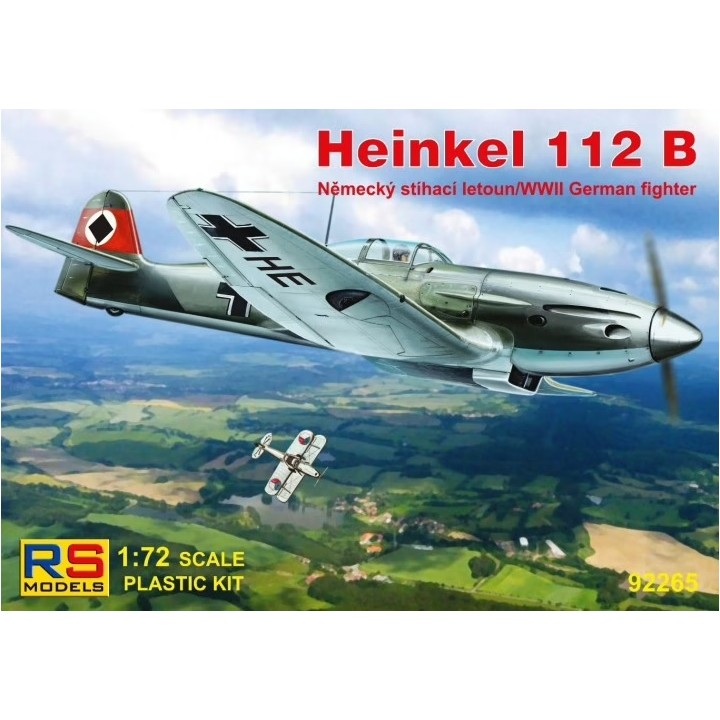 HEINKEL 112B LUFTWAFFE RS MODEL 1/72