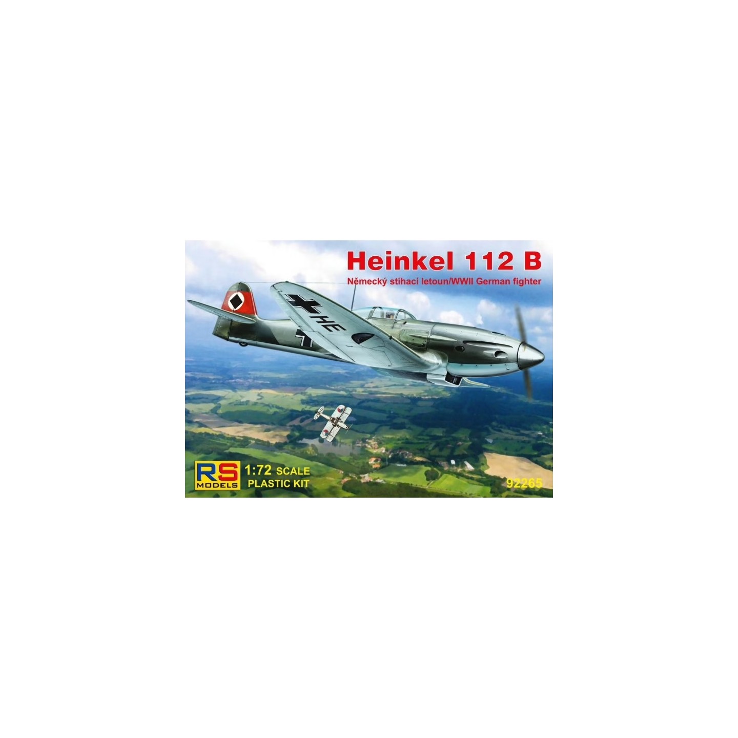 HEINKEL 112B LUFTWAFFE RS MODEL 1/72