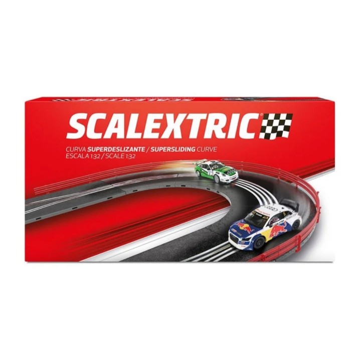 SET PISTAS CURVA CHICANE DESLIZANTE SCALEXTRIC 1/32