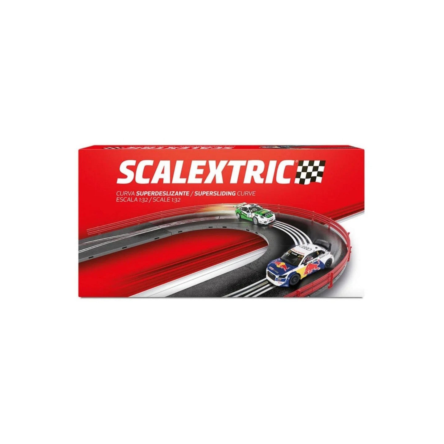 SET PISTAS CURVA CHICANE DESLIZANTE SCALEXTRIC 1/32