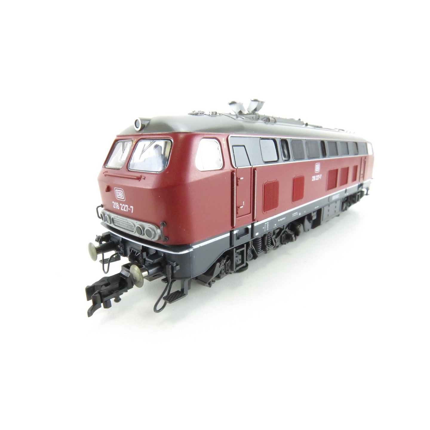 LOCOMOTORA DIESEL DB 218 227-7 FLEISCHMANN 4938 ESCALA H0