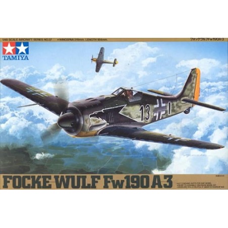 FOCKE WULF Fw190 A3 TAMIYA 61037 ESCALA 1/48