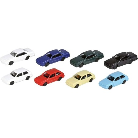 SET 8 COCHES NISSAN KATO 23520 ESCALA N