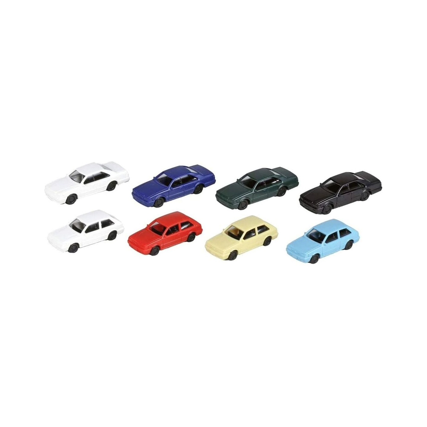 SET 8 COCHES NISSAN KATO 23520 ESCALA N
