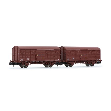 SET 2 VAGONES J2 RENFE ARNOLD HN6520 ESCALA N