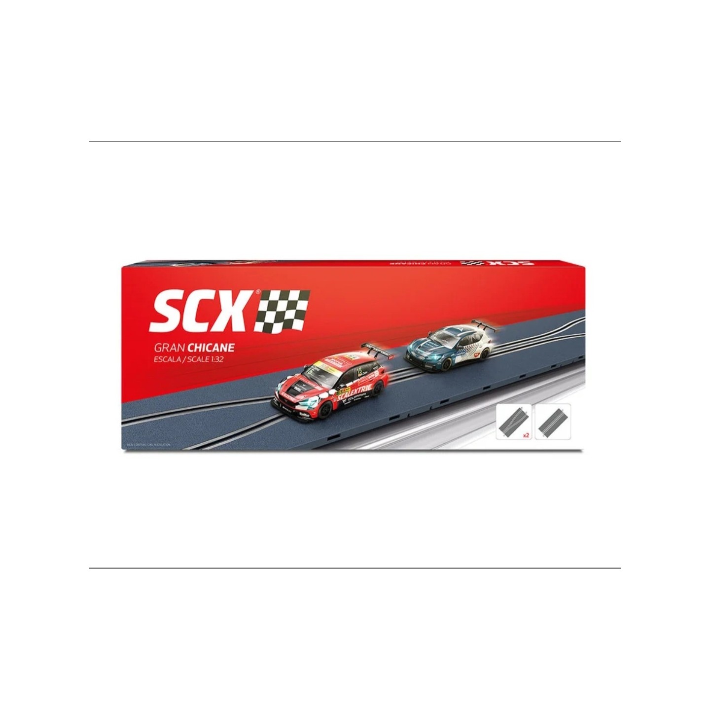 GRAN CHICANE SCALEXTRIC 1/32
