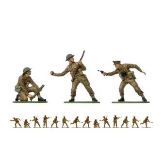 BRITISH INFANTERY WWII AIRFIX 1/76