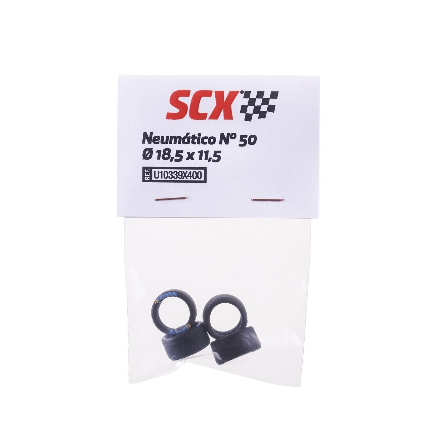 NEUMATICOS Nº 50 Ø 18,5 x 11,5 SCALEXTRIC 1/32