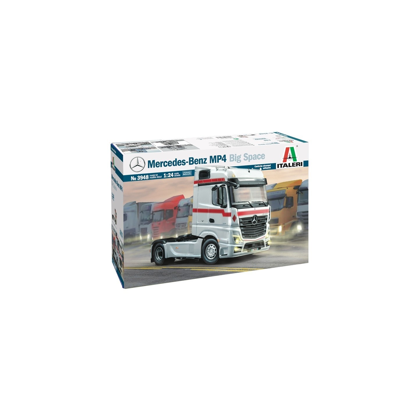 MERCEDES BENZ MP4 BIG SPACE ITALERI 1/24
