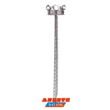 TORRE METALICA CELOSIA 6 REFLECTORES ANESTE N