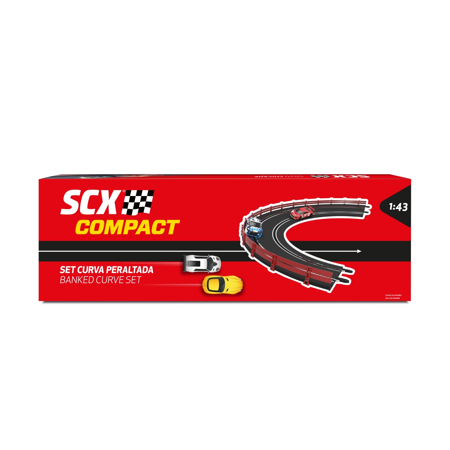 SET CURVA PERALTADA SCALEXTRIC COMPACT  C10471X200