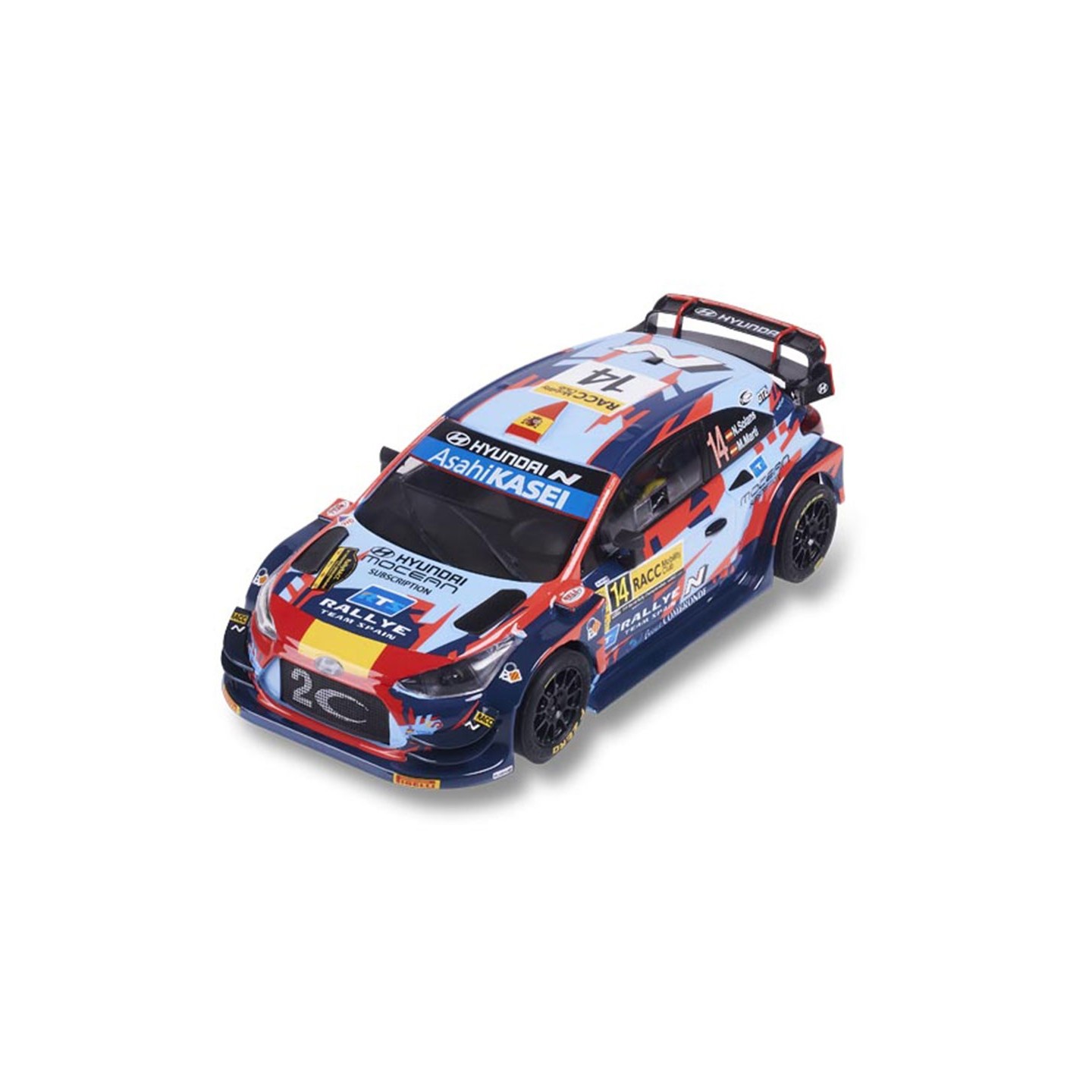 Hyundai i-20 WRC - SOLANS SCALEXTRIC ORIGINAL U10429S300 1/32