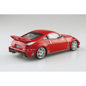 NISSAN FAIRLADY Z MCR Z33 2005 AOSHIMA 06301 ESCALA 1/24