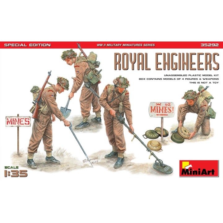 ROYAL ENGIHEERS MINI ART 1/35