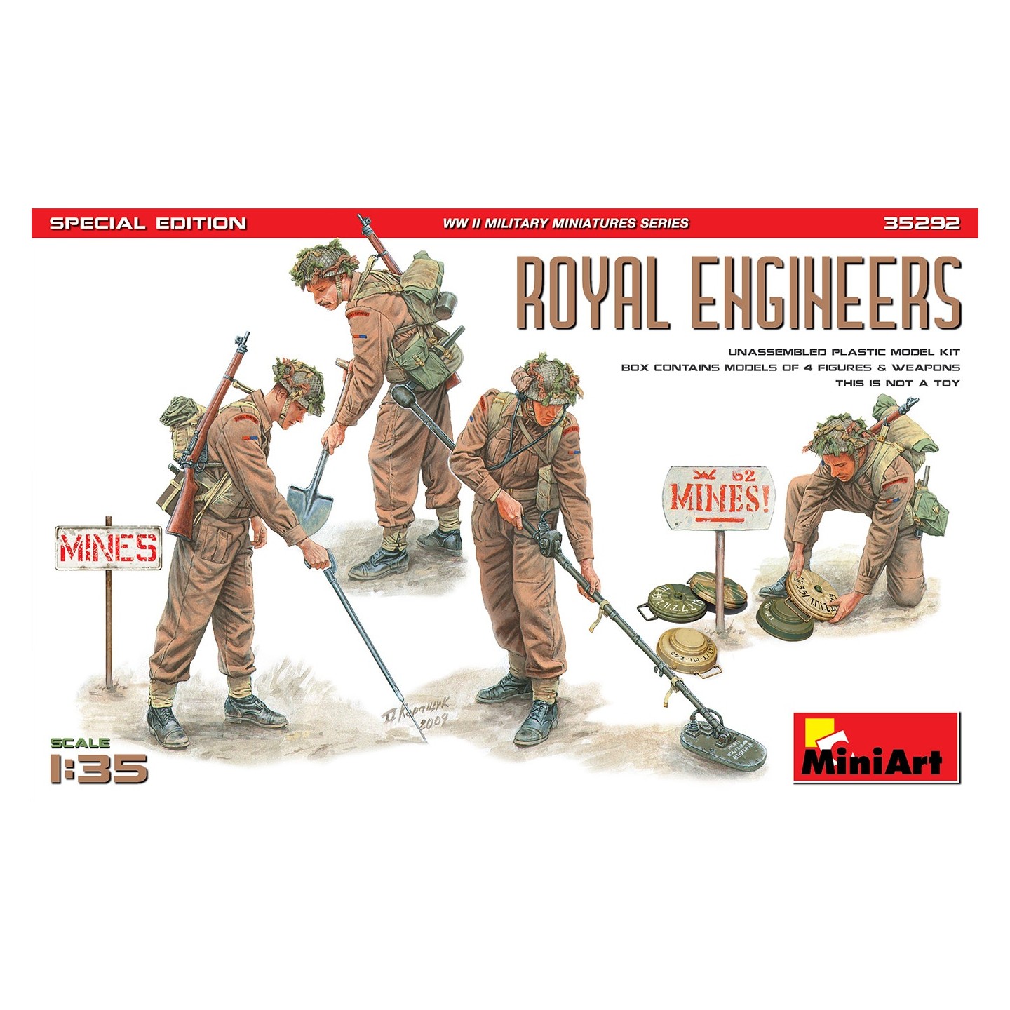 ROYAL ENGIHEERS MINI ART 1/35