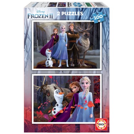 PUZZLE FROZEN II 2X100 EDUCA 18111