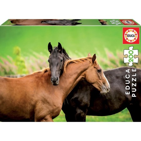 PUZZLE CABALLOS 200 EDUCA 18608