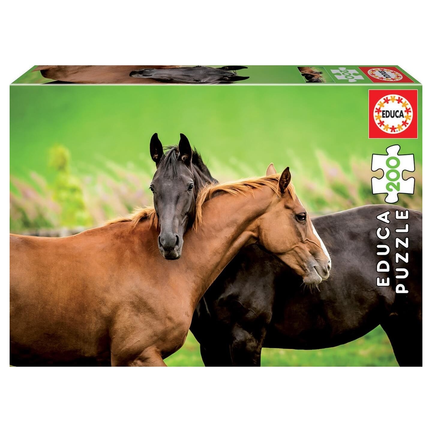 PUZZLE CABALLOS 200 EDUCA 18608