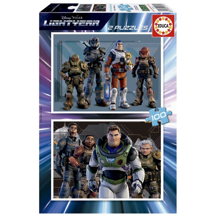 PUZZLE LIGHTEAR 2X100 EDUCA 19316